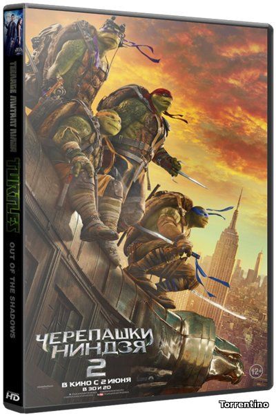 Черепашки-ниндзя 2 / Teenage Mutant Ninja Turtles: Out of the Shadows (2016/WEB-DL)